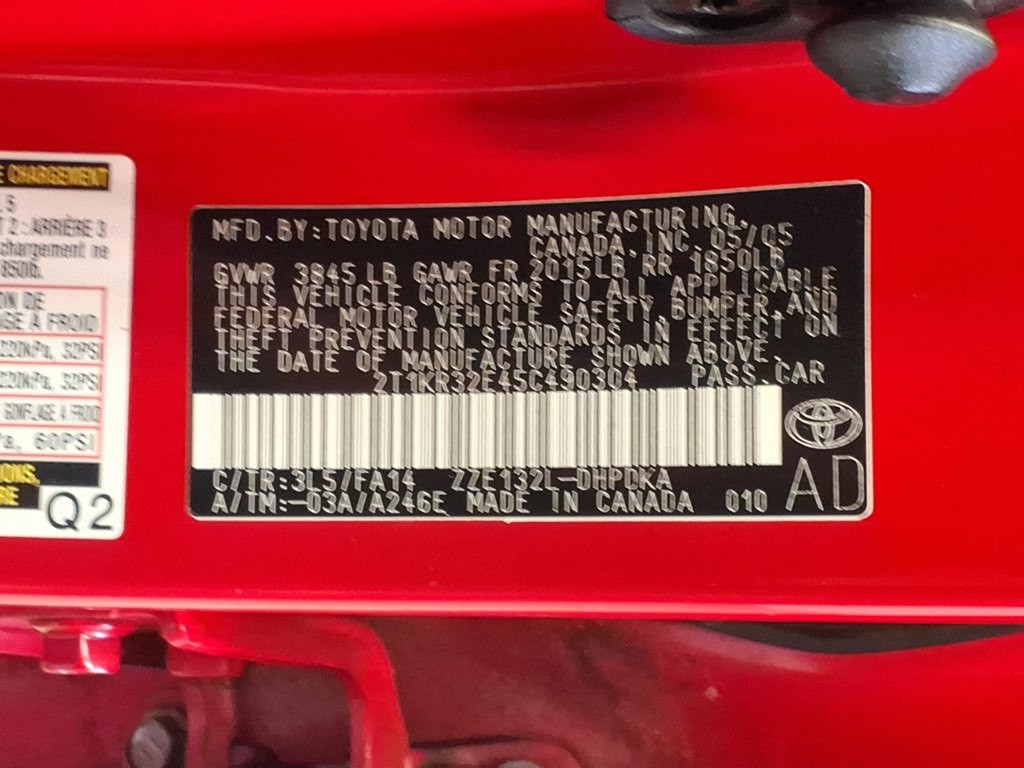 2005 Toyota Matrix Image 18