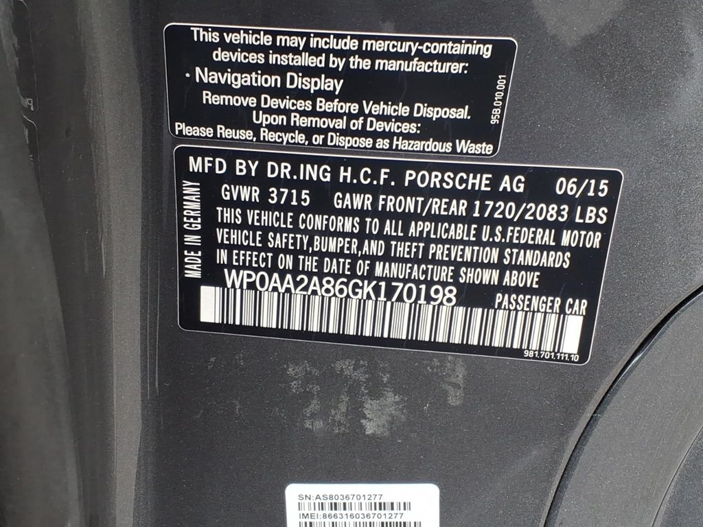 2016 Porsche Cayman Image 20