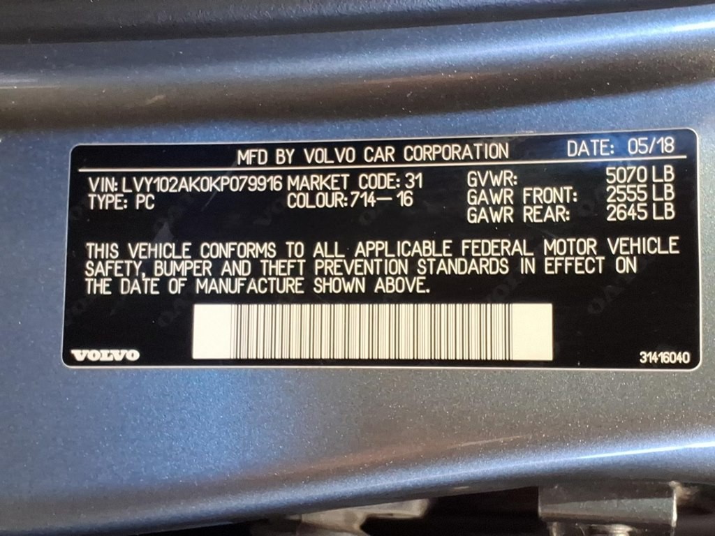 2019 Volvo S90 Image 24