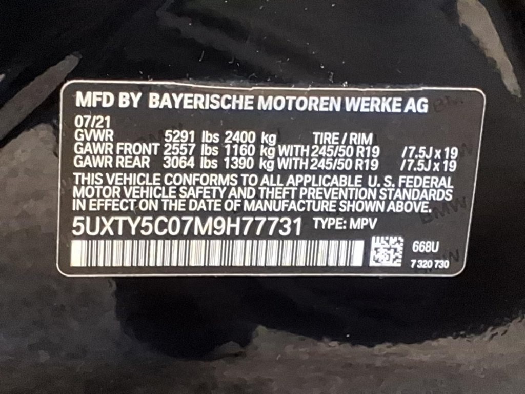 2021 BMW X3 Image 24