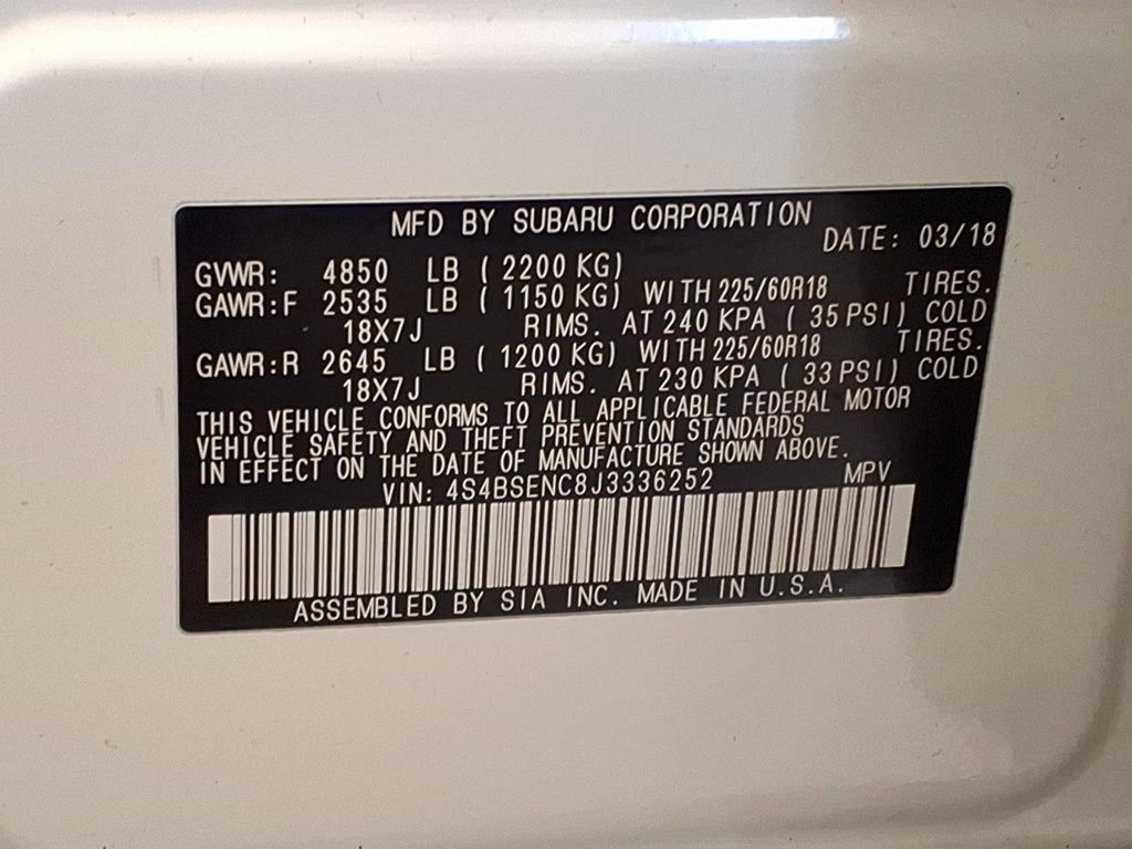 2018 Subaru Outback Image 25