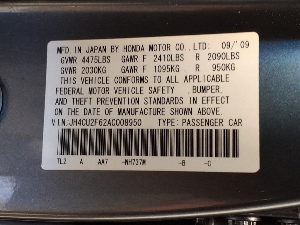 2010 Acura TSX Image 20