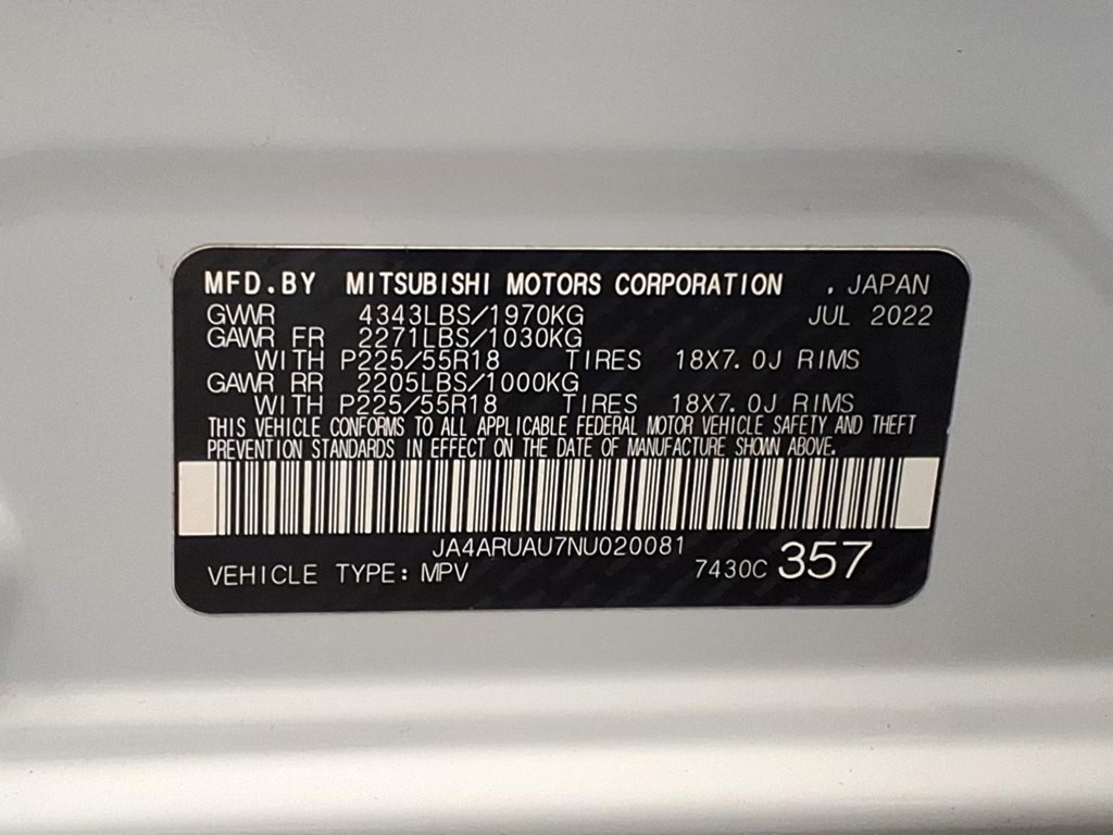 2022 Mitsubishi Outlander Image 20