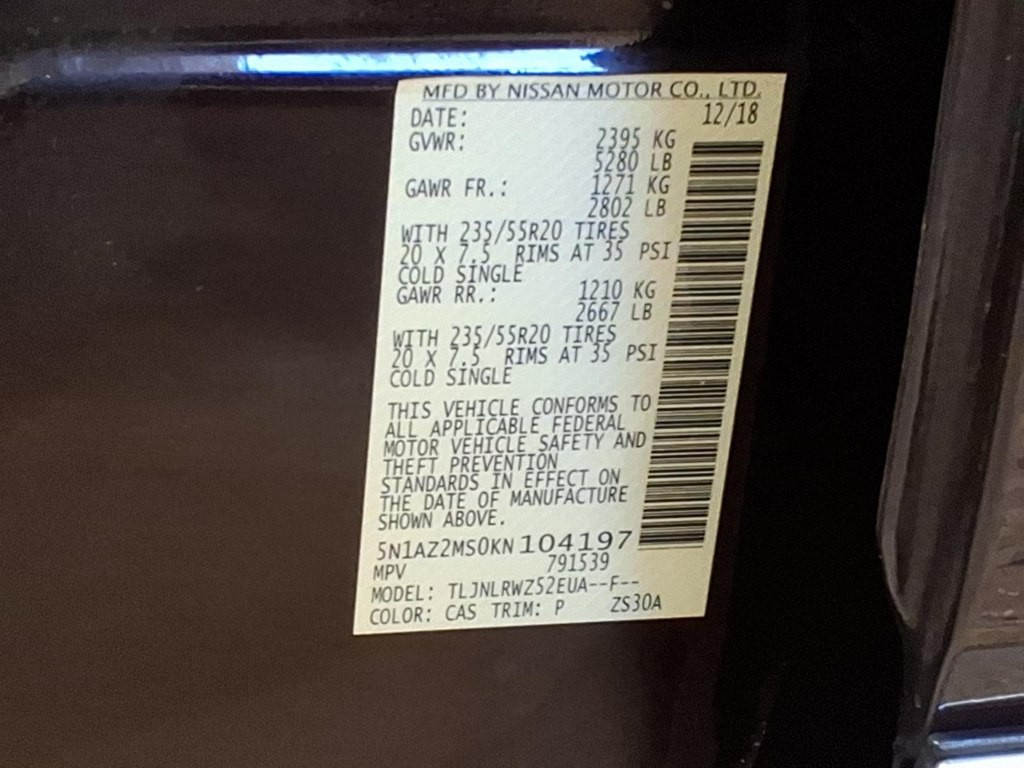 2019 Nissan Murano Image 26