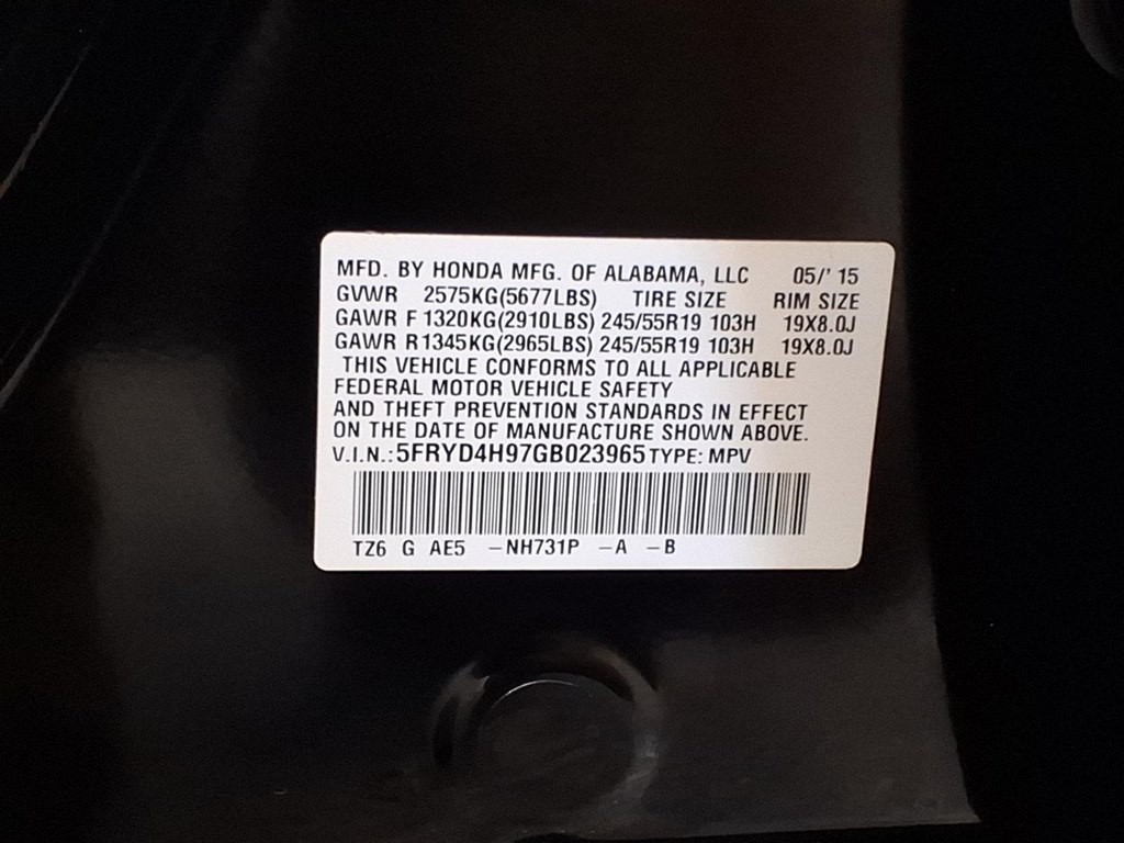 2016 Acura MDX Image 25