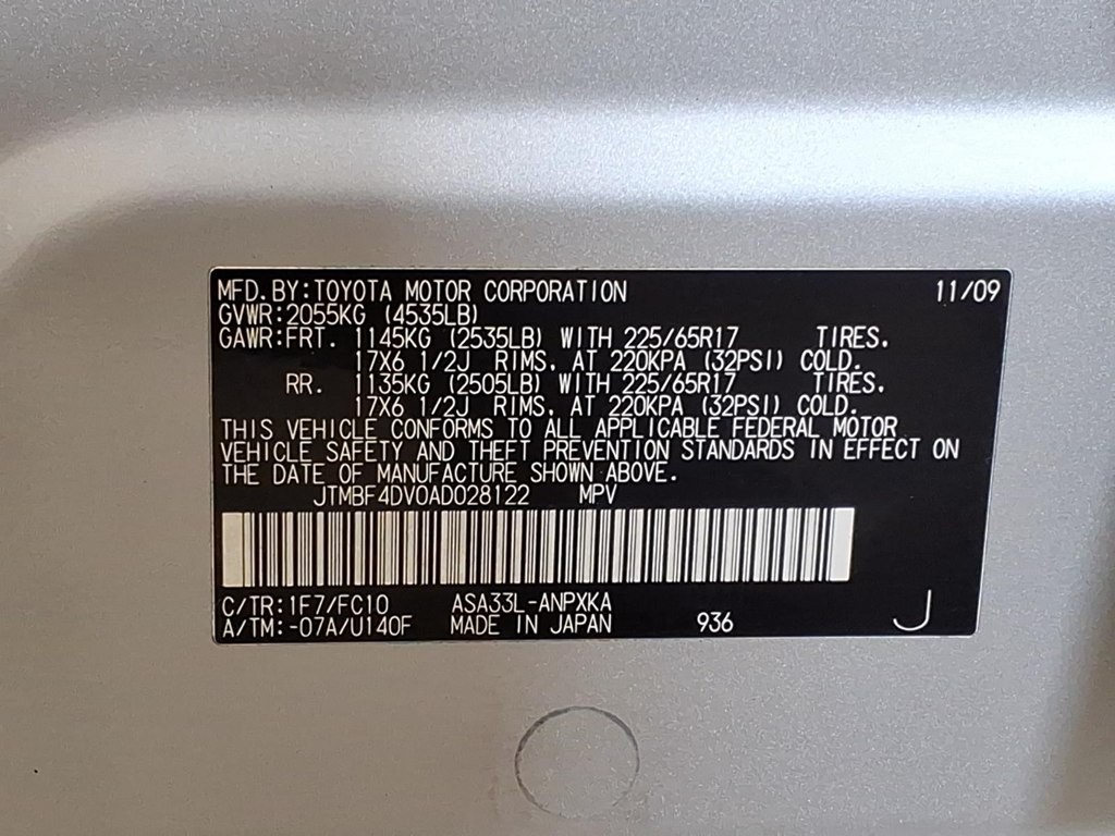 2010 Toyota Rav4 Image 19