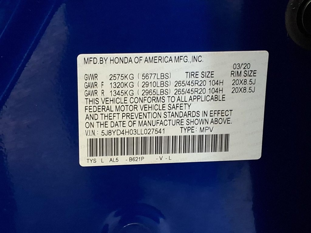 2020 Acura MDX Image 24