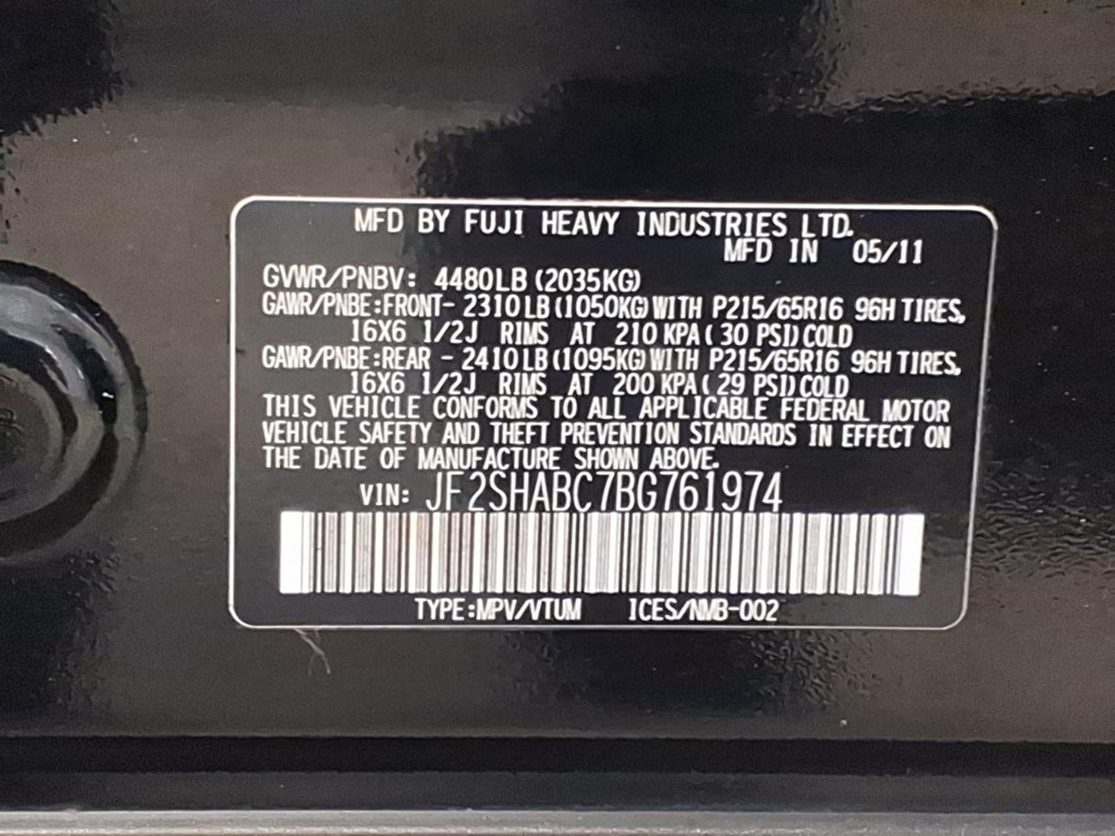 2011 Subaru Forester Image 19