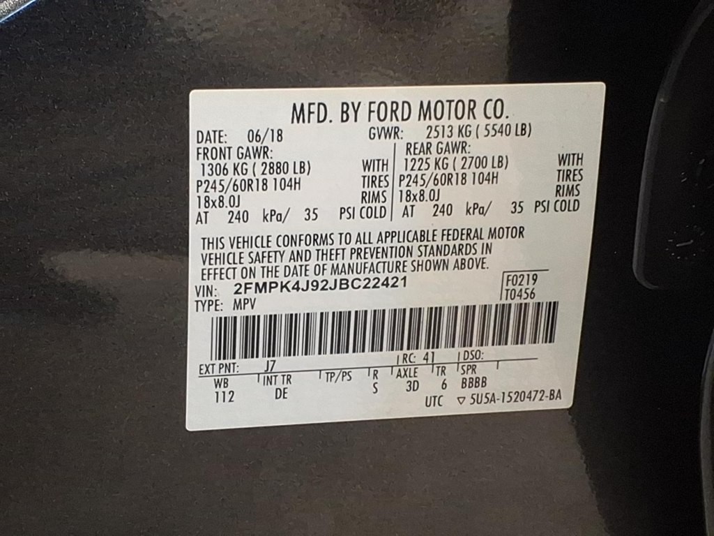 2018 Ford Edge Image 22