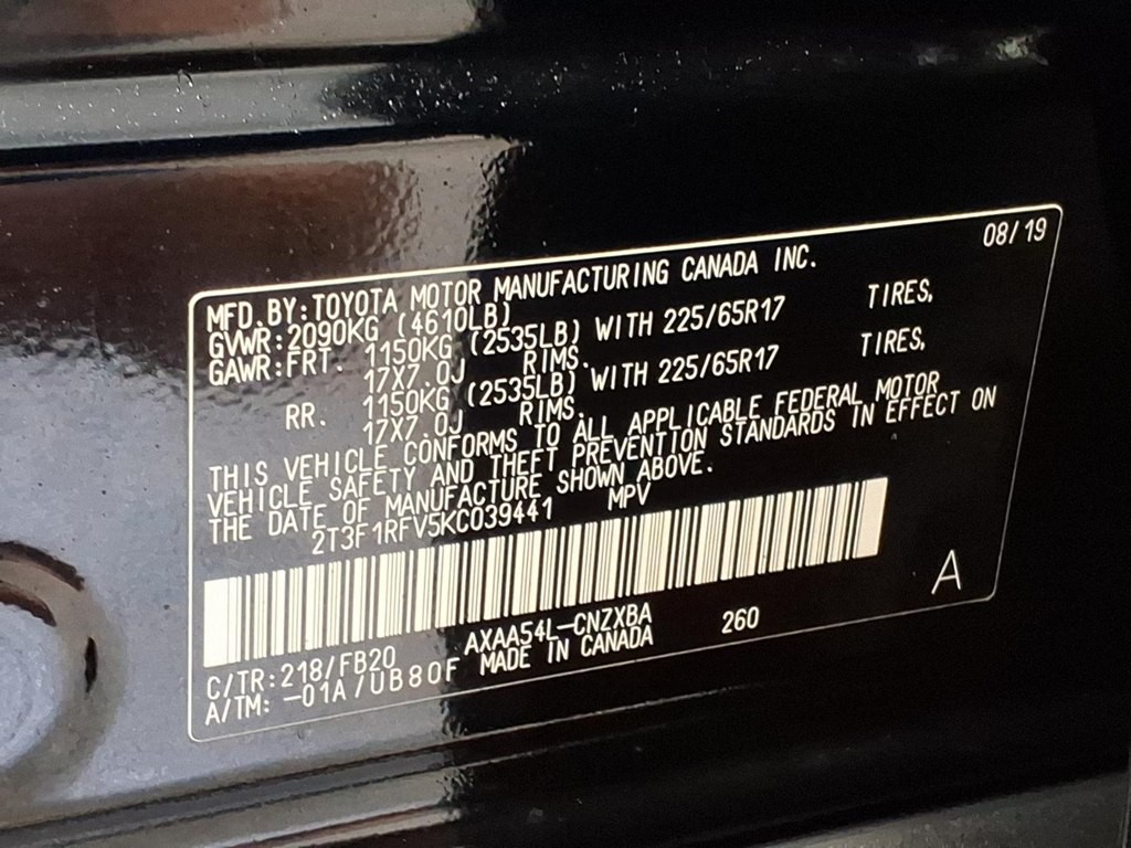 2019 Toyota Rav4 Image 20