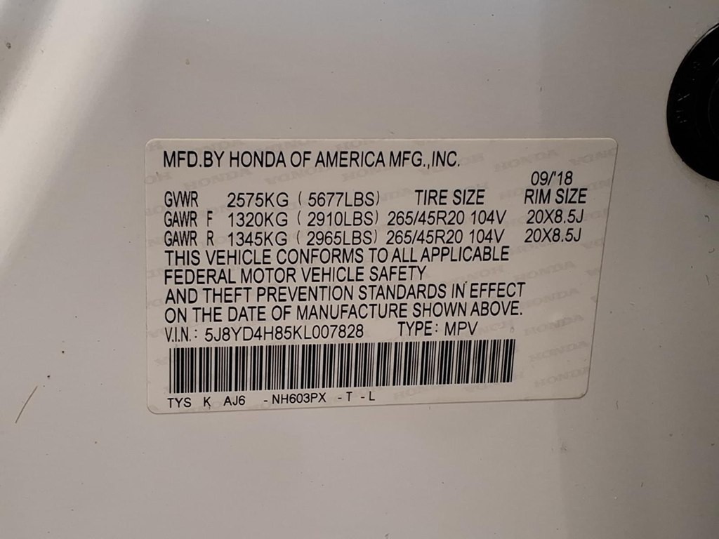 2019 Acura MDX Image 25