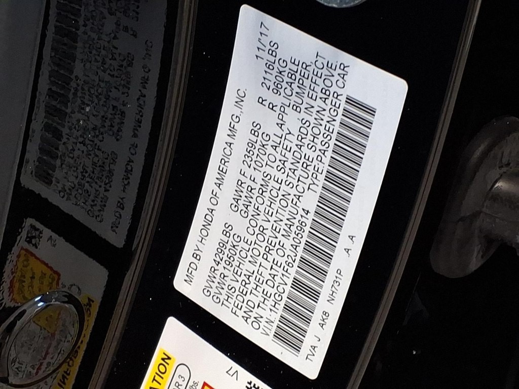 2018 Honda Accord Image 25