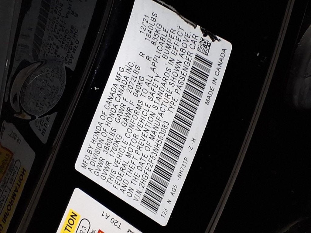 2022 Honda Civic Image 21