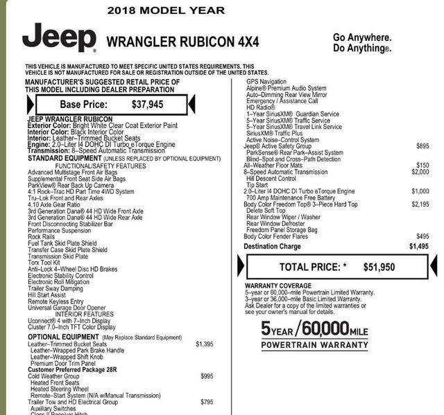 2018 Jeep Wrangler Image 2