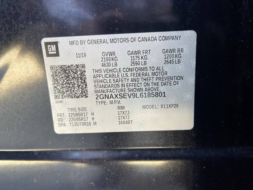 2020 Chevrolet Equinox Image 39