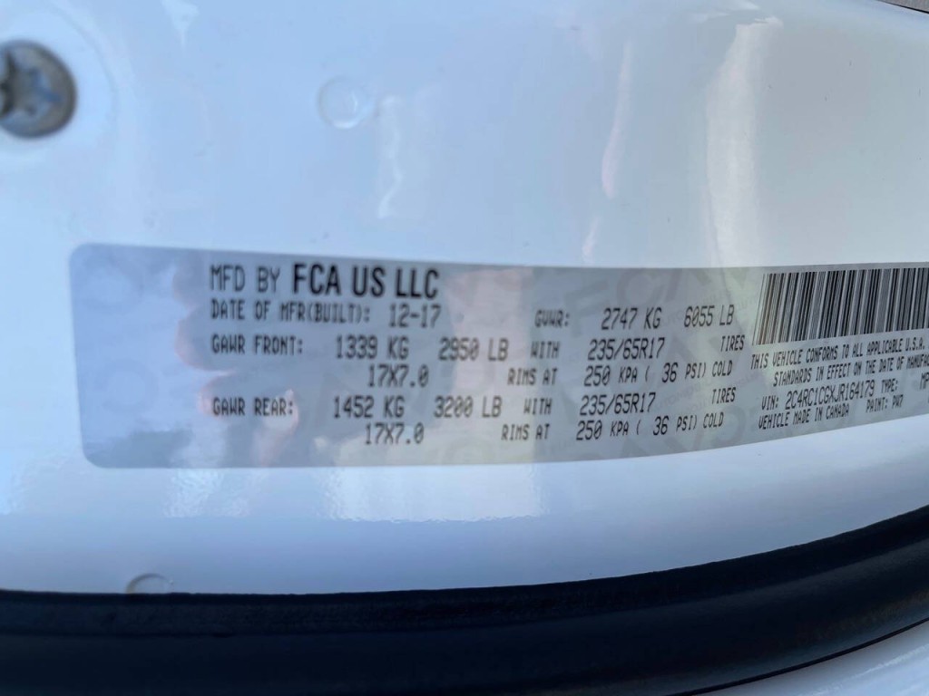 2018 Chrysler Pacifica Image 40