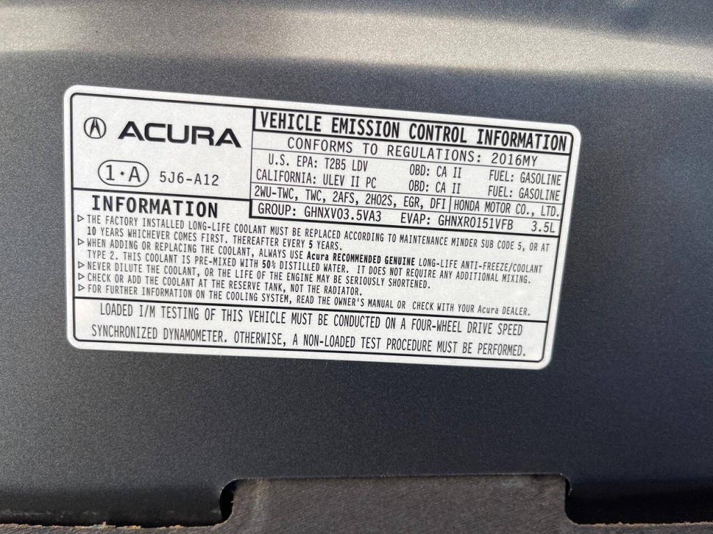2016 Acura MDX Image 47