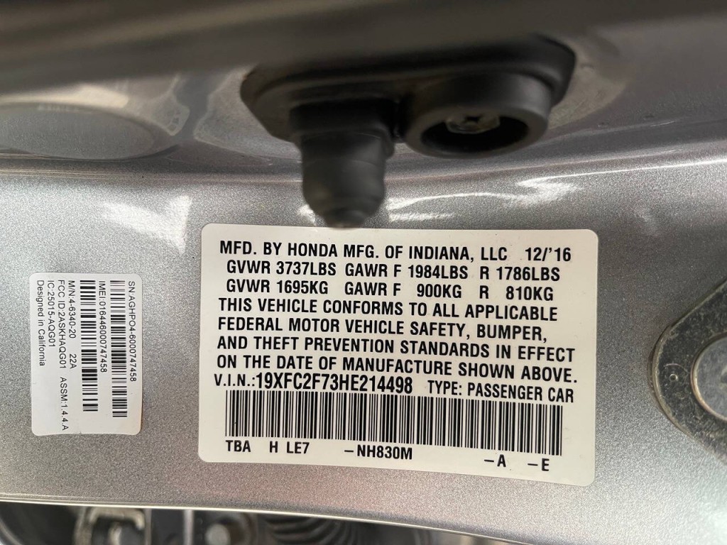 2017 Honda Civic Image 48