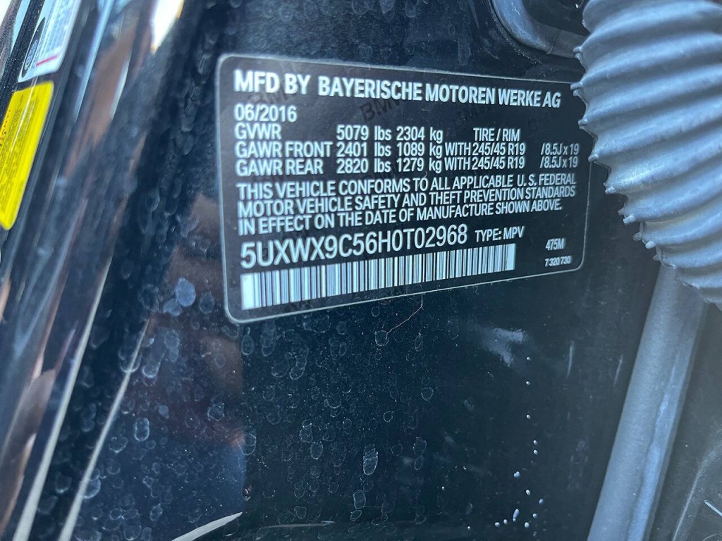 2017 BMW X3 Image 55