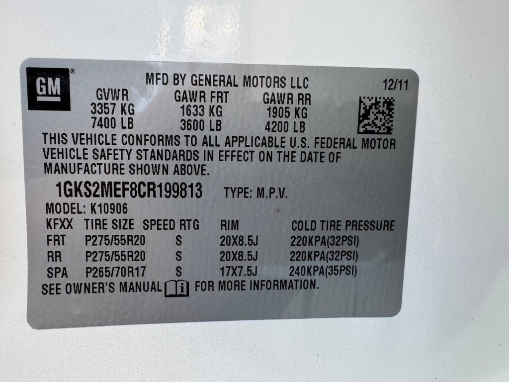 2012 GMC Yukon Image 55