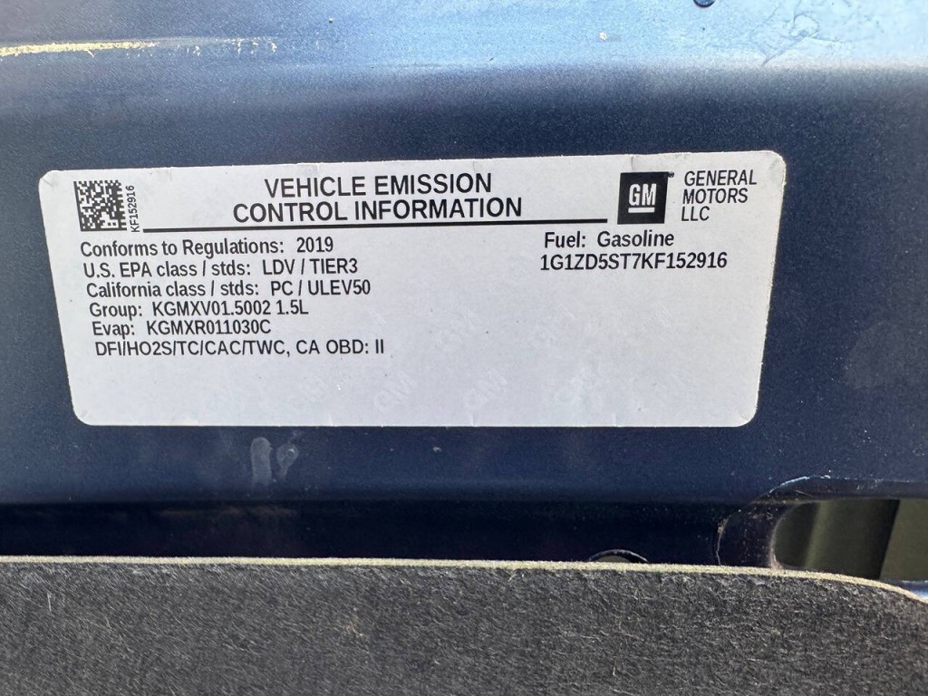 2019 Chevrolet Malibu Image 41