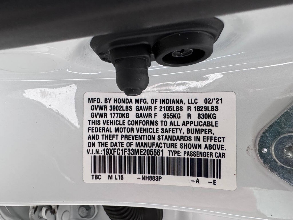 2021 Honda Civic Image 52