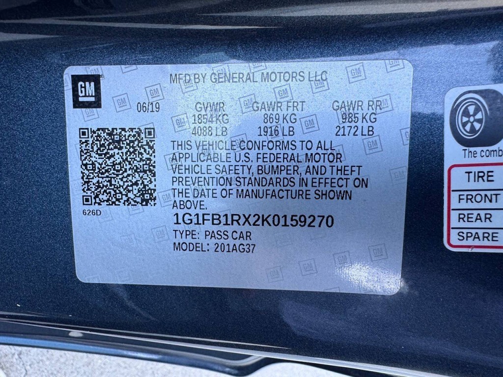 2019 Chevrolet Camaro Image 42