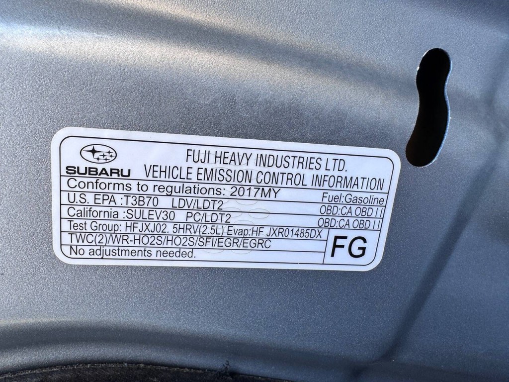 2017 Subaru Outback Image 61