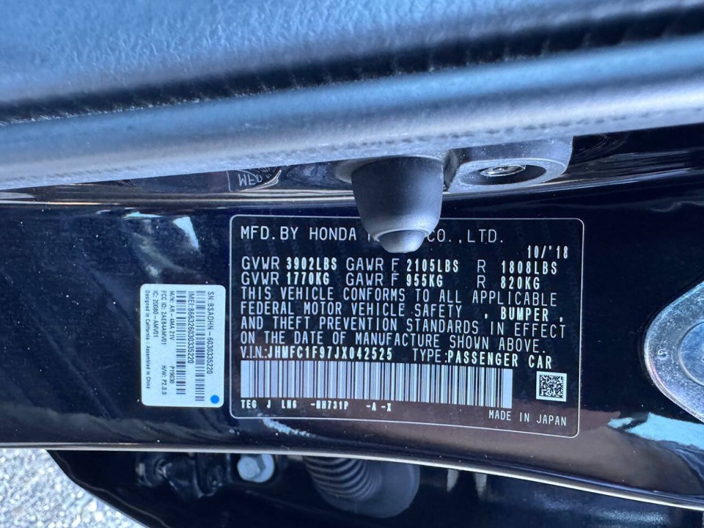 2018 Honda Civic Image 49