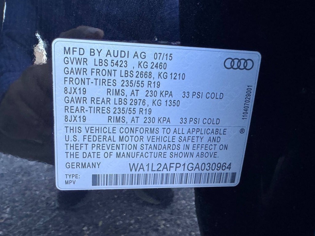 2016 Audi Q5 Image 46