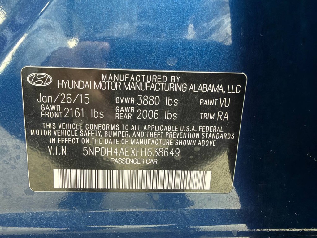 2015 Hyundai Elantra Image 46