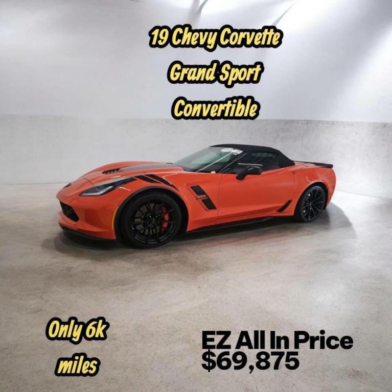 2019 Chevrolet Corvette Image 1
