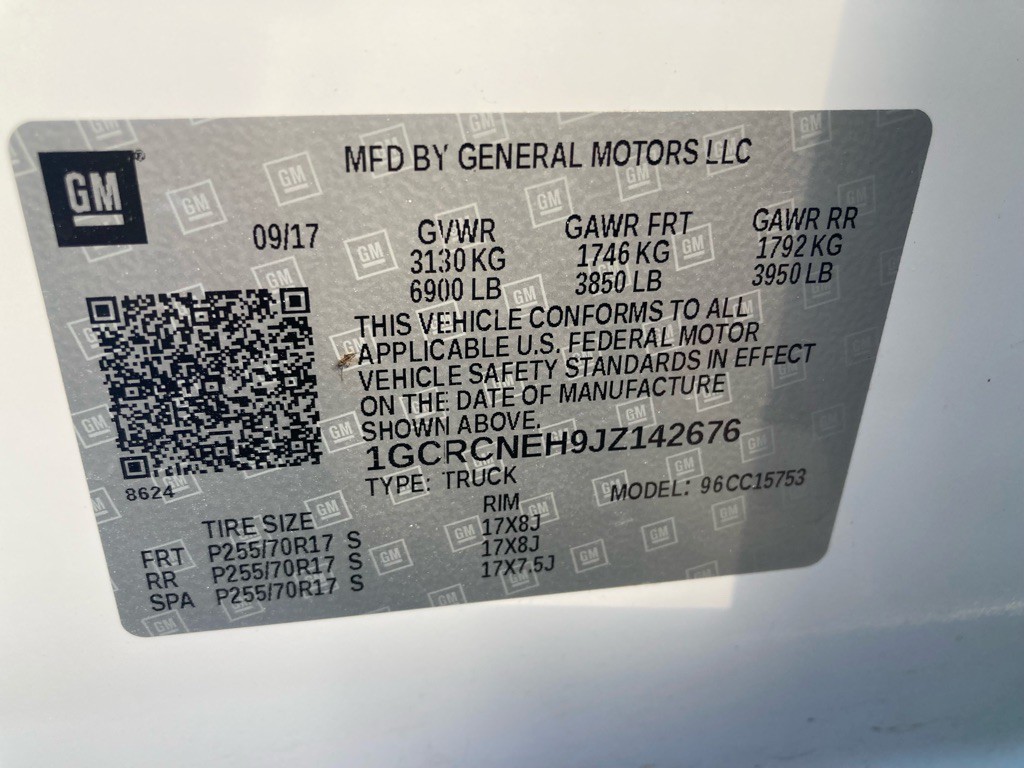 2018 Chevrolet Silverado 1500 Image 11