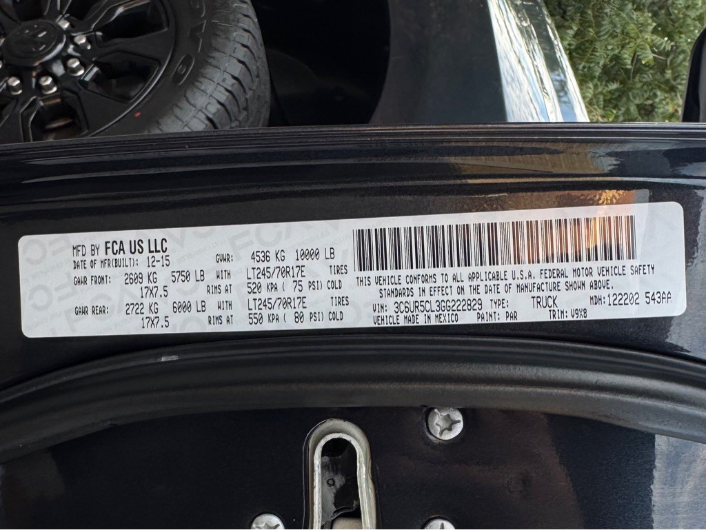 2016 RAM 2500 Image 17