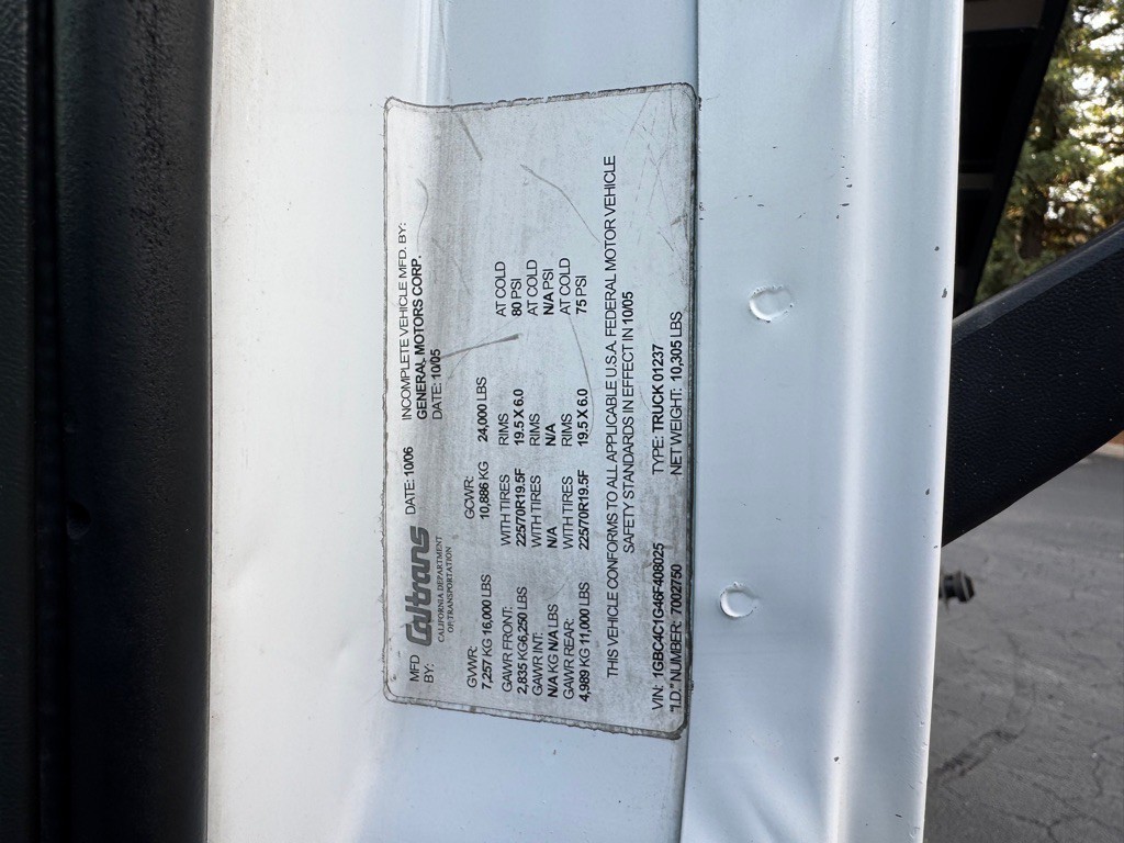 2006 Chevrolet C/K 4500 Image 20