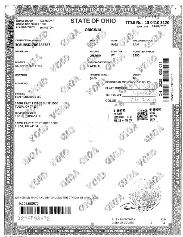 2024 RAM 2500 Image 2
