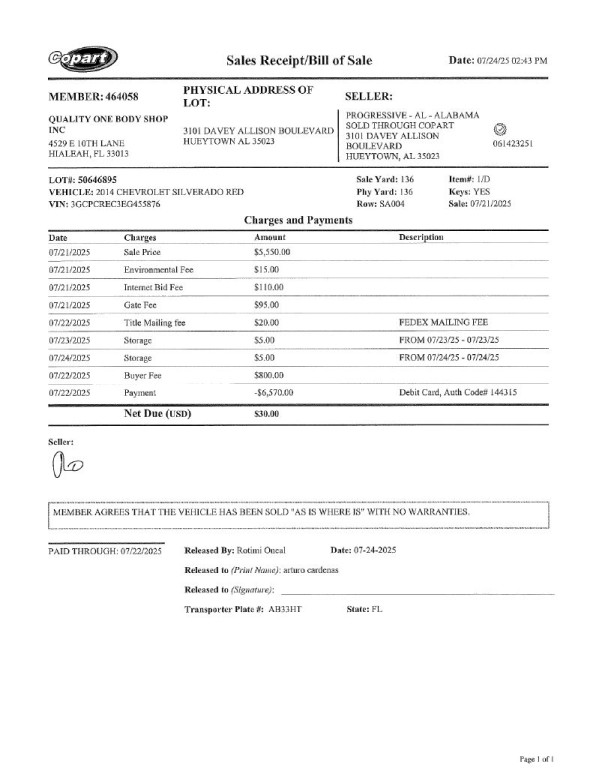 2014 Chevrolet Silverado 1500 Image 3