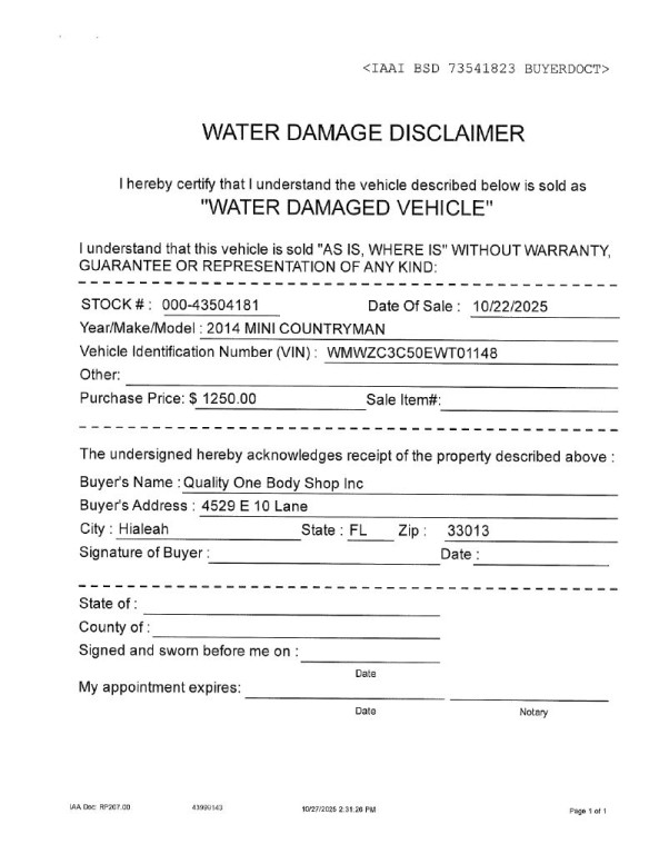 2014 MINI Cooper Image 2