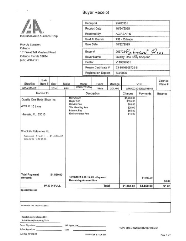 2014 MINI Cooper Image 3