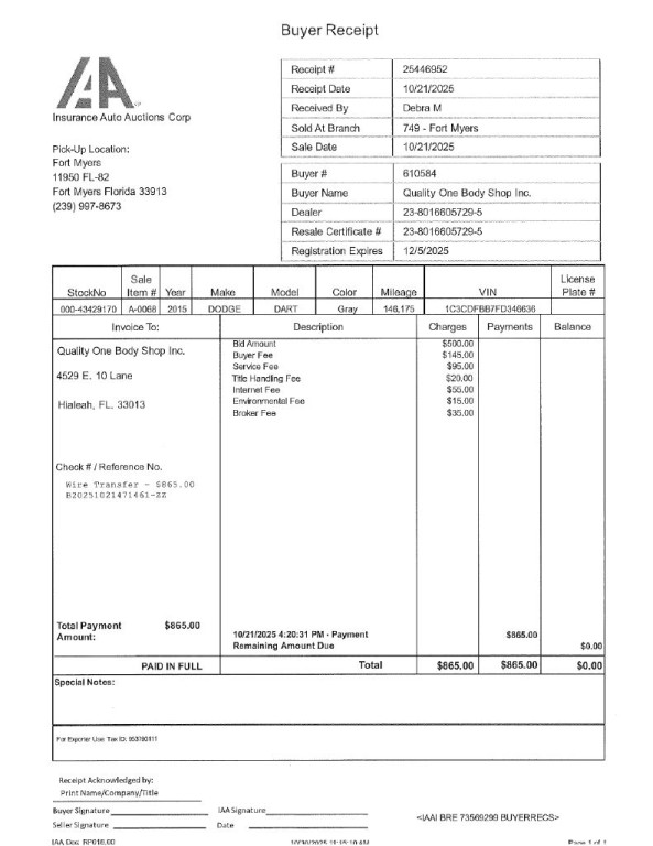 2015 Dodge Dart Image 2