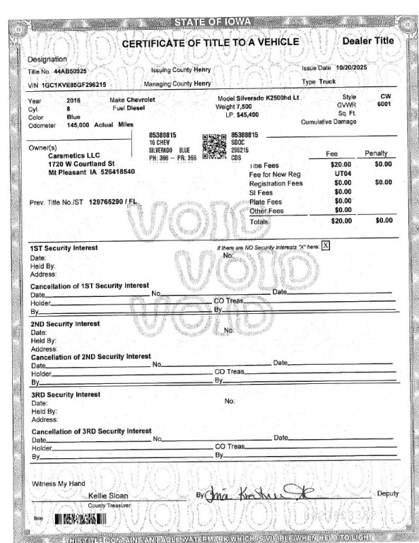 2016 Chevrolet Silverado 1500 Image 2