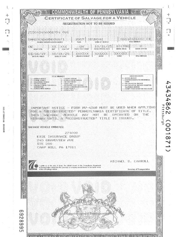 2019 Hyundai Santa Fe Image 1