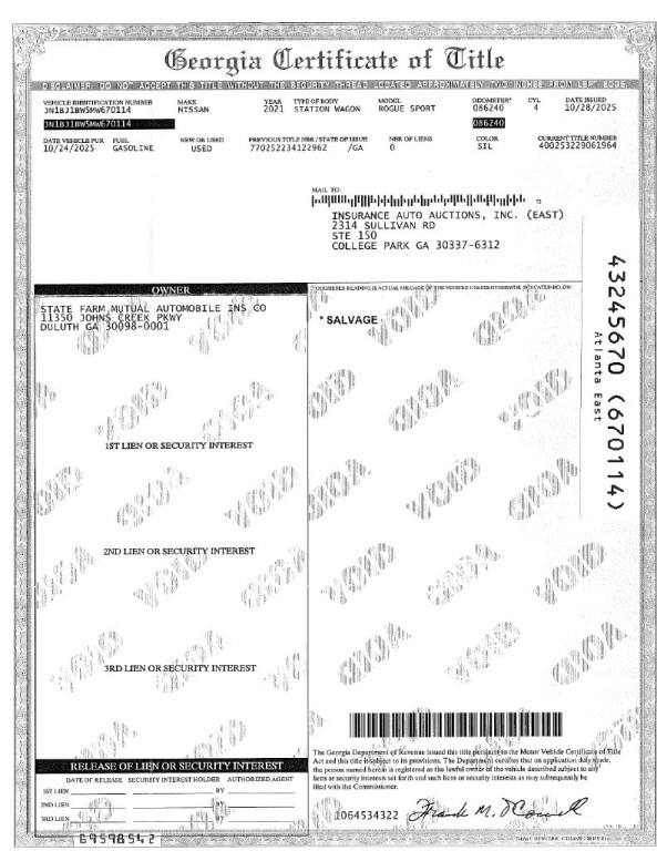 2021 Nissan Rogue Image 2