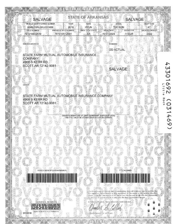 2019 Hyundai Tucson Image 1