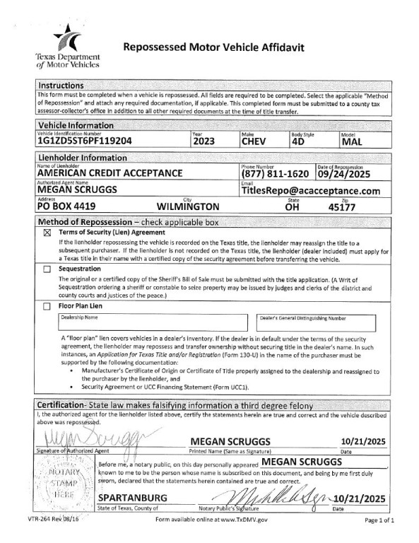 2023 Chevrolet Malibu Image 3