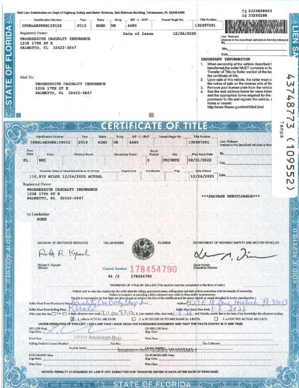 2019 Honda Odyssey Image 2