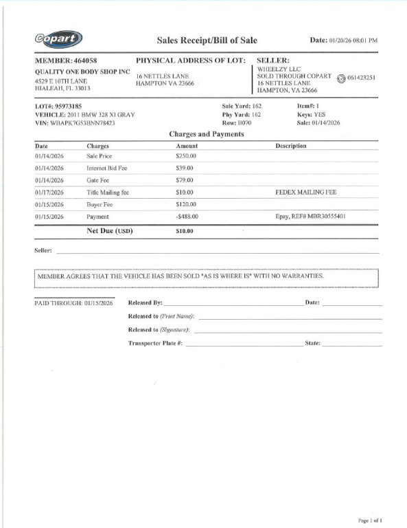 2011 BMW 3 Series Image 1