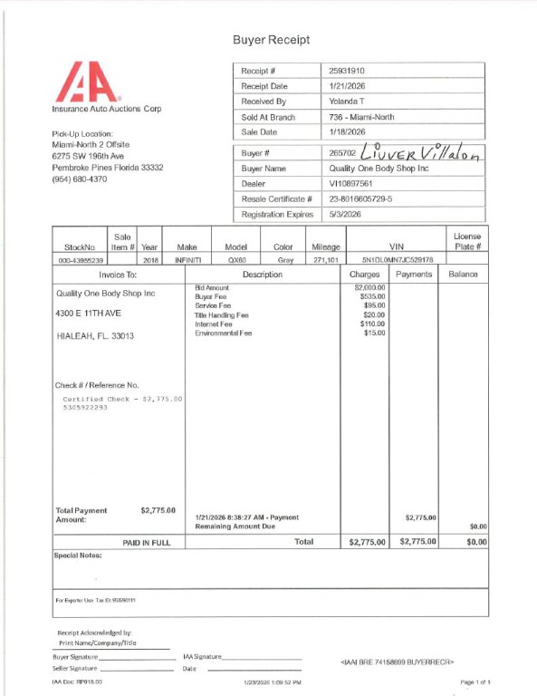 2018 INFINITI QX60 Image 1