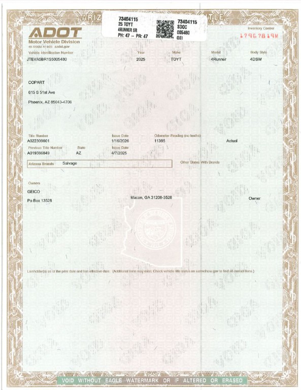 2025 Toyota 4Runner Image 2