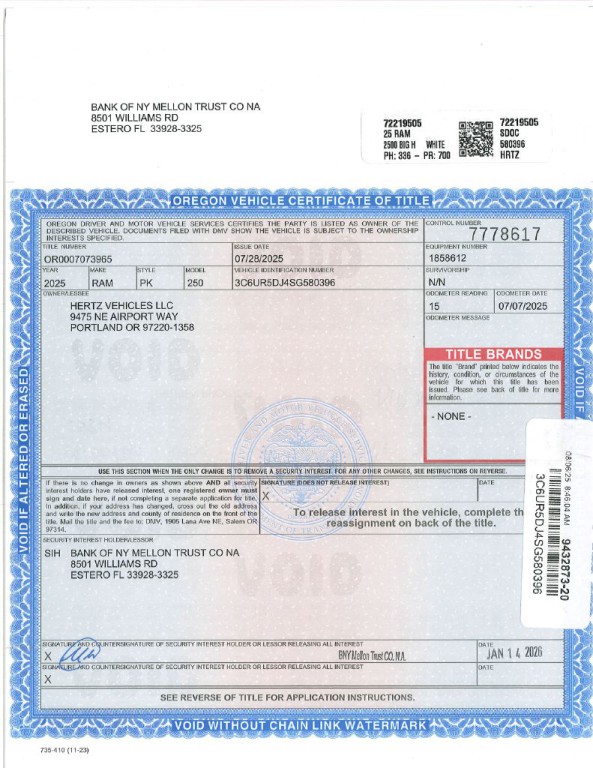 2025 RAM 2500 Image 2